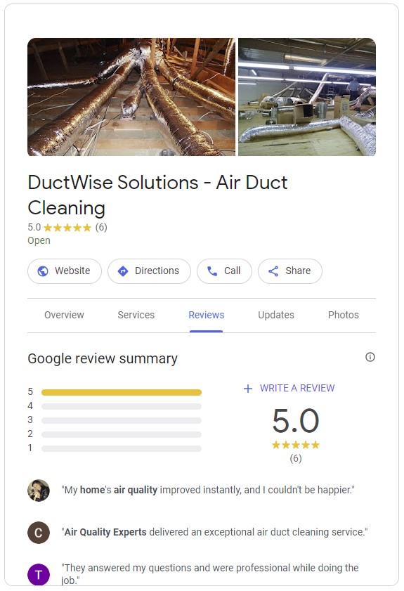 DuctWise Solutions - Air Duct Cleaning