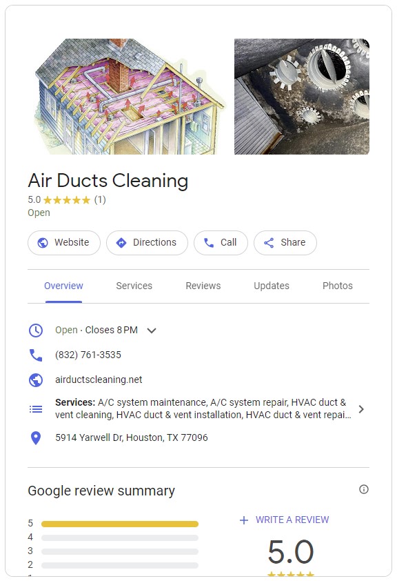 Air Ducts Cleaning