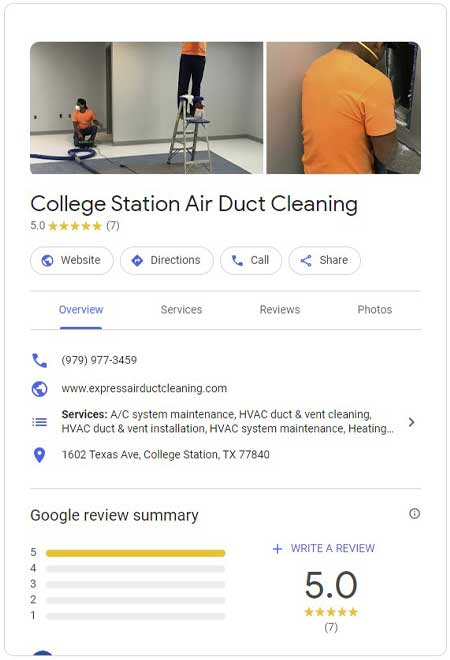 College Station Air Duct Cleaning