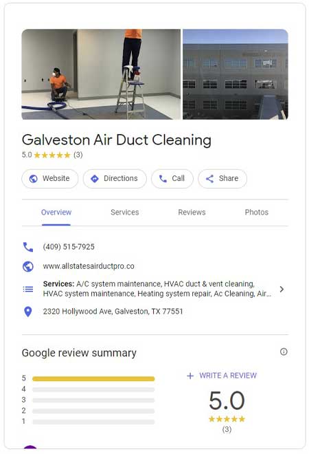 Galveston Air Duct Cleaning